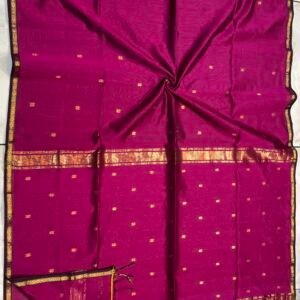 Maheshwari Star Zari Buri Saree