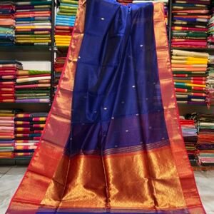 Maheshwari Jakat Rich Pallu Saree