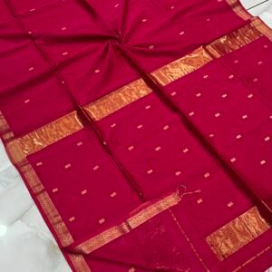 Maheshwari Big Star Zari Buti Saree